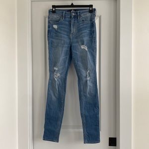 Light Wash Blue Rip Jeans